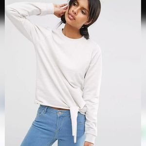 ASOS Sweat With Knot Detail